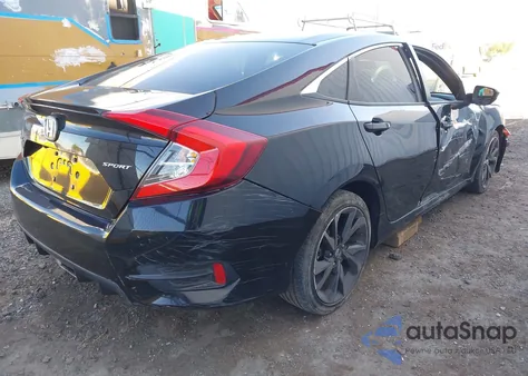 2021 Honda Civic Sport from USA, damaged, VIN 2HGFC2F83MH530850
